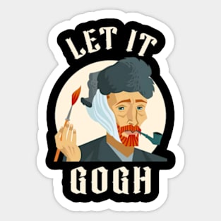 Let It Go Sticker